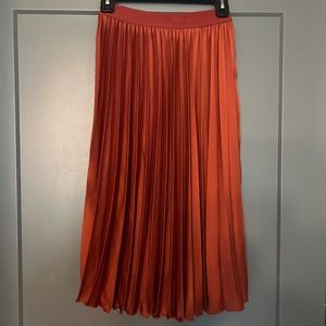 H&M Pleated Midi Skirt